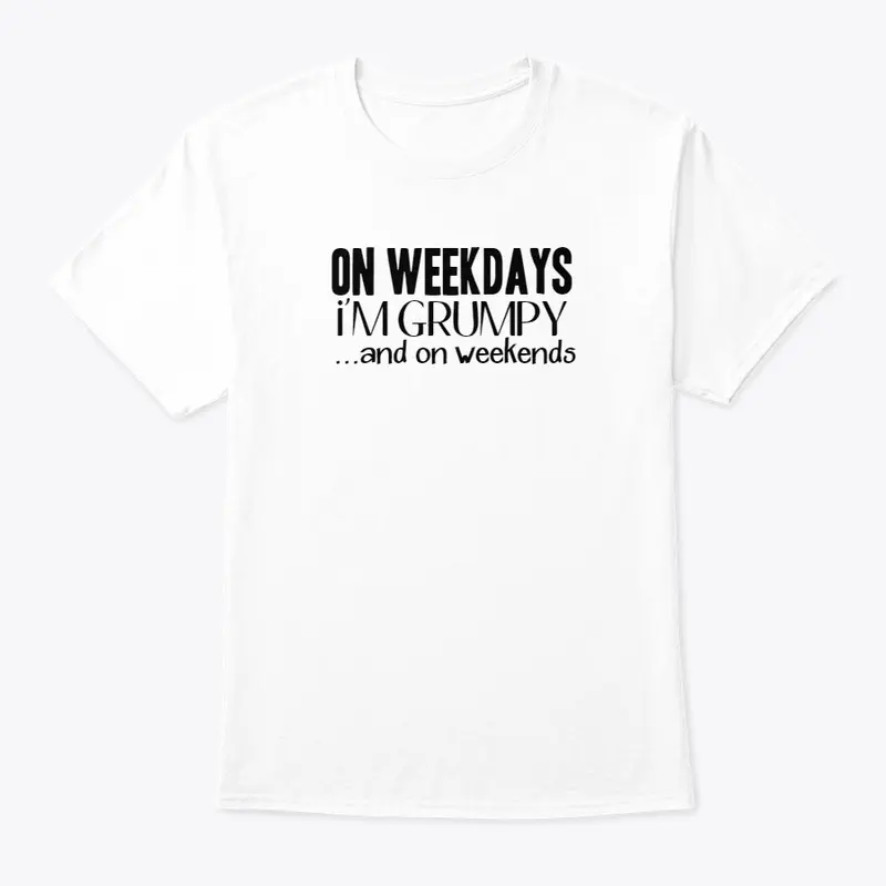 Classic unisex Tee - on weekdays